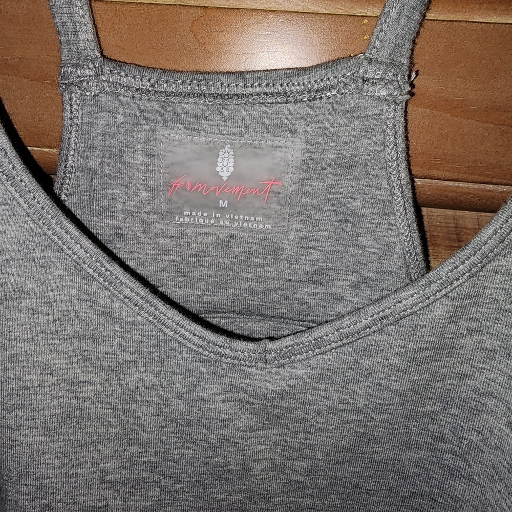 Free people hot shot grey onsie Medium
